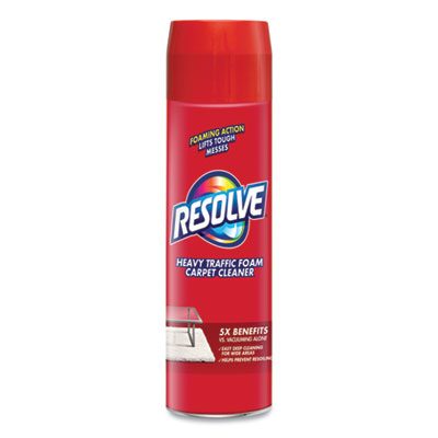 RESOLVE 19200-00706 Foam Carpet Cleaner, Foam, 22 oz Aerosol Spray, 12/Carton RAC00706CT