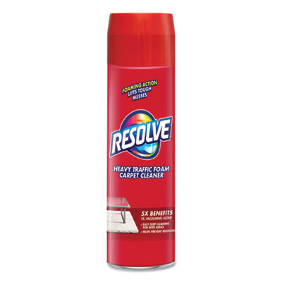 RESOLVE 19200-00706 Foam Carpet Cleaner, Foam, 22 oz Aerosol Spray RAC00706