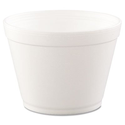 DCC 16MJ32 Foam Containers,16oz, White, 25/Bag, 20 Bags/Carton DCC16MJ32