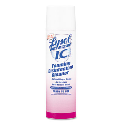LYSOL Brand I.C 36241-95524 Foaming Disinfectant Cleaner, 24 oz Aerosol Spray, 12/Carton RAC95524CT