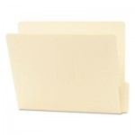 Smead Folders, 1/3 Cut Bottom, Reinforced End Tab, Letter, Manila, 100/Box SMD24137