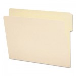 Smead Folders, 1/3 Cut Top, Reinforced End Tab, Letter, Manila, 100/Box SMD24135