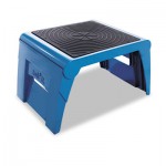 Cramer Folding Step Stool, 1-Step, 300 lb Capacity, 14w x 11.25d x 9.75h, Blue CRA50051PK63