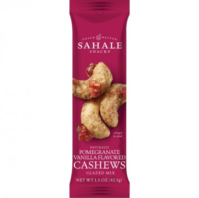 Sahale Snacks Folgers Pomgrt/Vanilla Cashews Glazed Snack Mix 00328