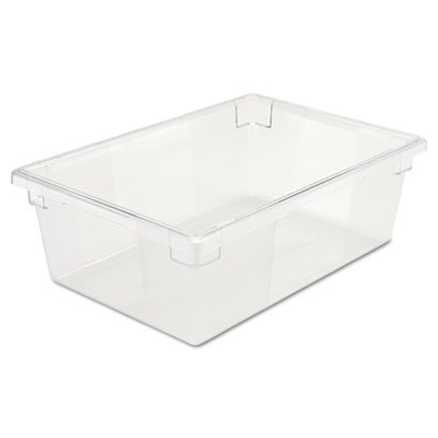 RCP 3300 CLE Food/Tote Boxes, 12 1/2gal, 26w x 18d x 9h, Clear RCP3300CLE