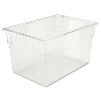 RCP 3301 CLE Food/Tote Boxes, 21 1/2gal, 26w x 18d x 15h, Clear RCP3301CLE
