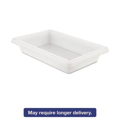 RCP 3507 WHI Food/Tote Boxes, 2gal, 18w x 12d x 3 1/2h, White RCP3507WHI