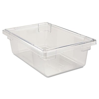 RCP 3309 CLE Food/Tote Boxes, 3 1/2gal, 18w x 12d x 6h, Clear RCP3309CLE