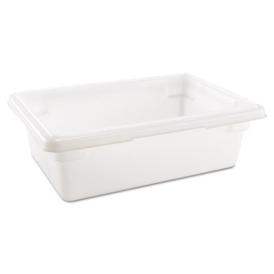 RCP 3509 WHI Food/Tote Boxes, 3.5gal, 18w x 12d x 6h, White RCP3509WHI