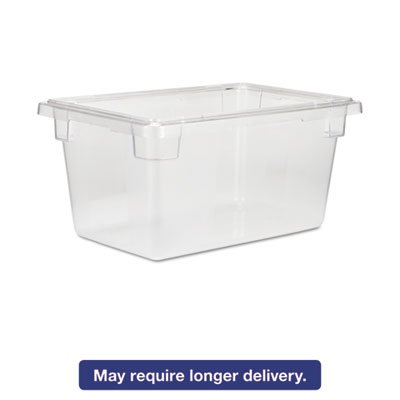 RCP 3304 CLE Food/Tote Boxes, 5gal, 12w x 18d x 9h, Clear RCP3304CLE