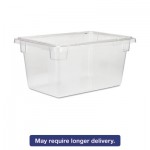 RCP 3304 CLE Food/Tote Boxes, 5gal, 12w x 18d x 9h, Clear RCP3304CLE