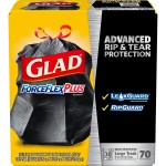 Glad ForceFlex Tall Kitchen Trash Bags 70358PL