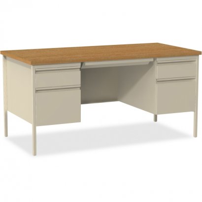 Fortress Series Double-Pedestal Desk 60926