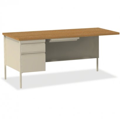 Fortress Series Left-Pedestal Desk 60917