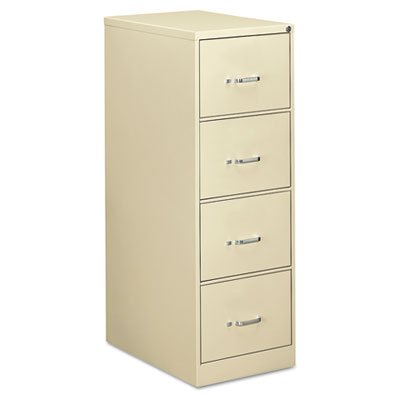 HPLV26BBW4LG.P.L Four-Drawer Economy Vertical File, Legal, 18 1/4w x 26 1/2d x 52h, Putty EFS42206