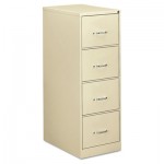 HPLV26BBW4LG.P.L Four-Drawer Economy Vertical File, Legal, 18 1/4w x 26 1/2d x 52h, Putty EFS42206