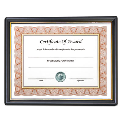 NuDell Framed Achievement/Appreciation Awards, Two Designs, Letter NUD19210
