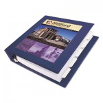 Avery Framed View Heavy-Duty Binder w/Locking 1-Touch EZD Rings, 1 1/2" Cap, Navy Blue AVE68059