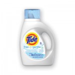 Tide Free and Gentle Laundry Detergent, 32 Loads, 46 oz Bottle, 6/Carton PGC41823