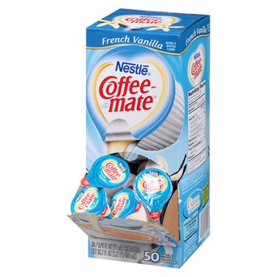 35170 French Vanilla Creamer, 0.375oz, 50/Box NES35170BX