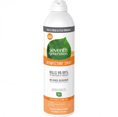 Seventh Generation Fresh Citrus/Thyme Disinfectant Spray 22980