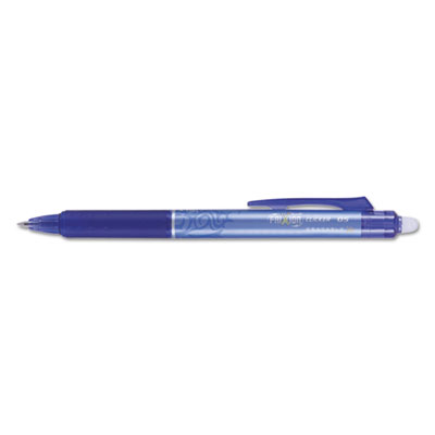 Pilot FriXion Clicker Erasable Retractable Gel Pen, 0.5 mm, Blue Ink/Barrel, Dozen PIL32521