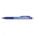 Pilot FriXion Clicker Erasable Retractable Gel Pen, 0.5 mm, Blue Ink/Barrel, Dozen PIL32521