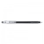 Pilot FriXion ColorSticks Erasable Stick Gel Pen, 0.7mm, Black Ink/Barrel, Dozen PIL32465