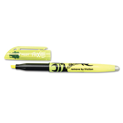Pilot FriXion Light Erasable Highlighter, Chisel Tip, Yellow, Dozen PIL46502
