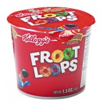 Kellogg's Froot Loops Breakfast Cereal, Single-Serve 1.5oz Cup, 6/Box KEB01246