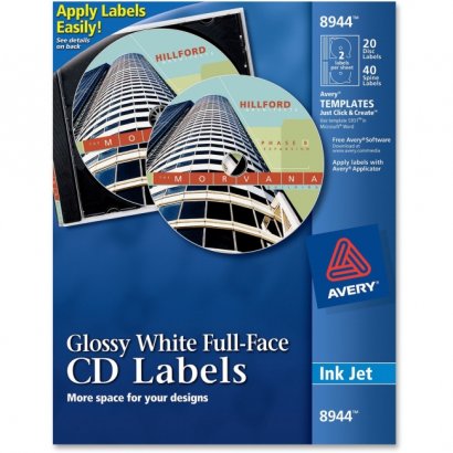 Avery Full Face CD Label 8944