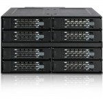 Icy Dock Full Metal 8 Bay 2.5" SAS/SATA SSD & HDD Backplane Cage MB508SP-B