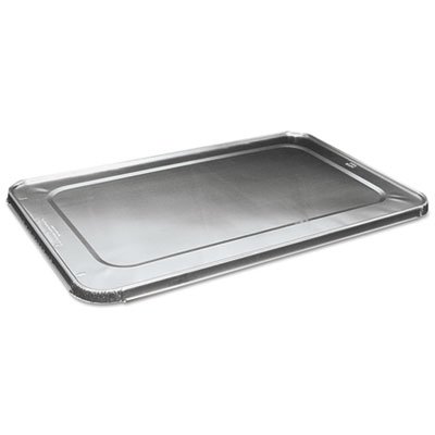 BWK LIDSTEAMFL Full Size Steam Table Pan Lid For Deep Pans, Aluminum, 50/Case BWKLIDSTEAMFL