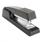 UNV43128 Full Strip Stapler, 15-Sheet Capacity, Black UNV43128