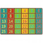 Fun 123s Color Square Rows Rug FE37744A