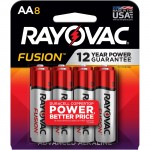Rayovac Fusion Advanced Alkaline AA Batteries 8158TFUSKCT