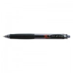 Pilot G-Knock BeGreen Retractable Gel Ink Pen, Black Ink, .7mm, Dozen PIL31506