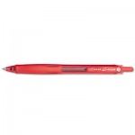 Pilot G-Knock BeGreen Retractable Gel Ink Pen, Red Ink, .7mm, Dozen PIL31508