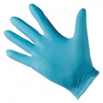 KleenGuard 57371 G10 Blue Nitrile Gloves, Blue, 242 mm Length, Small/Size 7, 10/Carton KCC57371CT