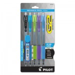Pilot G2 Mechanical Pencil, 0.7 mm, HB (#2.5), Black Lead, Assorted Barrel Colors, 5/Pack PIL31776