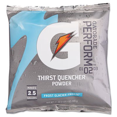 308-33677 G2 Powdered Drink Mix, Glacier Freeze, 21oz Packet, 32/Carton GTD33677