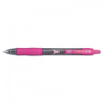 Pilot G2 Premium Breast Cancer Awareness Retractable Gel Pen, 0.7mm, Black Ink, Dozen PIL31332