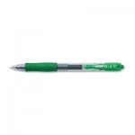 Pilot G2 Premium Retractable Gel Ink Pen, Refillable, Green Ink, .7mm, Dozen PIL31025