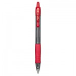 Pilot G2 Premium Retractable Gel Ink Pen, Refillable, Red Ink, 1mm, Dozen PIL31258