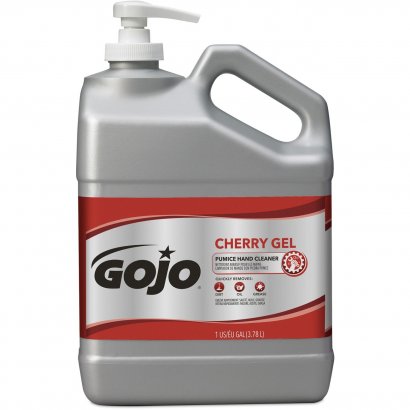 GOJO Gallon Pump Cherry Gel Pumice Hand Cleaner 2358-02