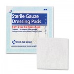 First Aid Only FAE-5000 Gauze Pads, 2" x 2", 5/Pack FAOFAE5000