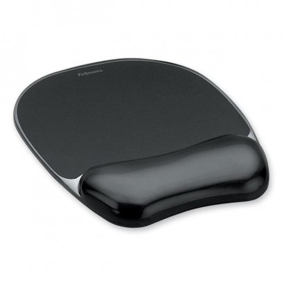 Fellowes Gel Crystal Mouse Pad with Wrist Rest 9112101