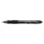 BIC Gelocity Roller Ball Retractable Gel Pen, Black Ink, .7mm, Medium, Dozen BICRLC11BK