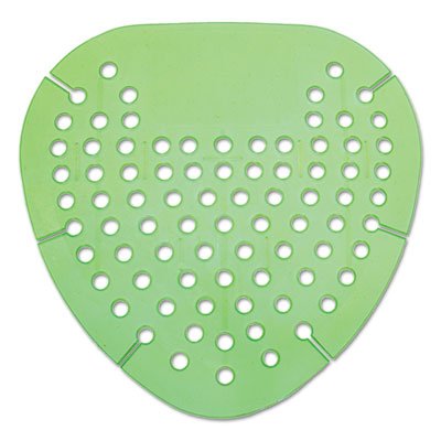KRY EGEM72 HMI Gem Urinal Screen, Lasts 30 Days, Green, Herbal Mint Fragrance, 12/Box BWKGEMHMI