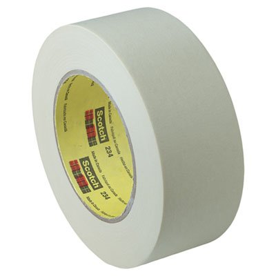 Scotch 2341 General Purpose Masking Tape 234, 24mm x 55m, 3" Core, Tan MMM2341